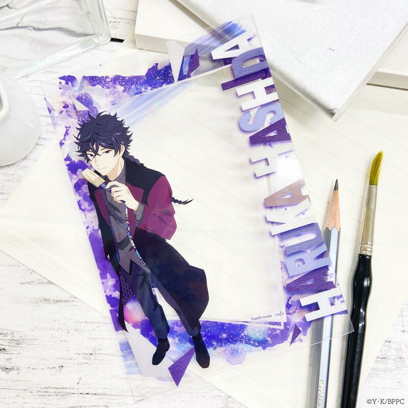 [Blue Period] Bunbougu Cafe Collab Blue Period 2022 Clear Card Haruka Hashida