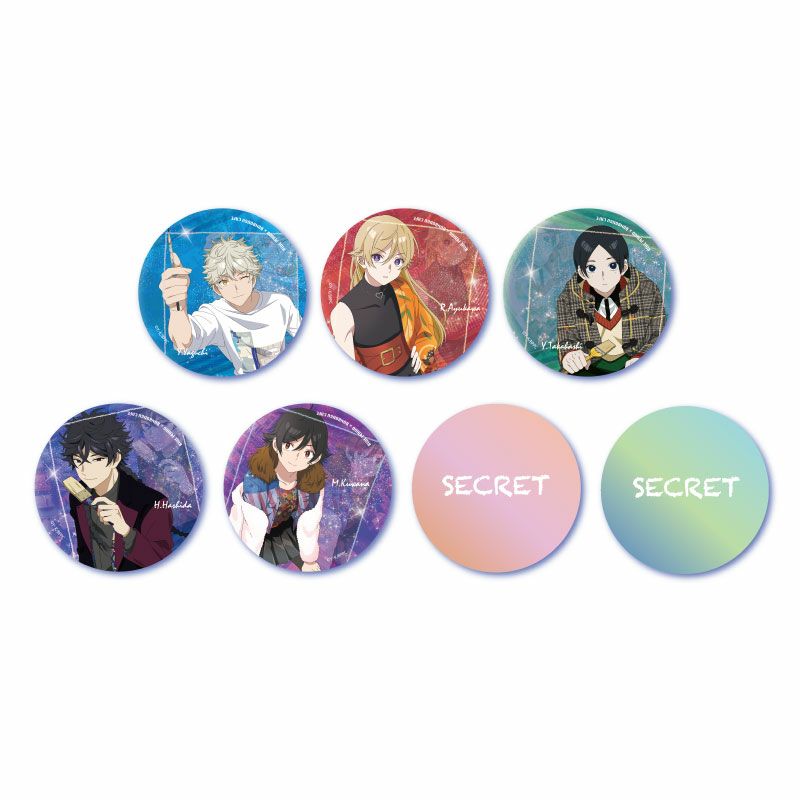 [Blue Period] Bunbougu Cafe Collab Blue Period 2022 Button Badge (Blind Box -Single)