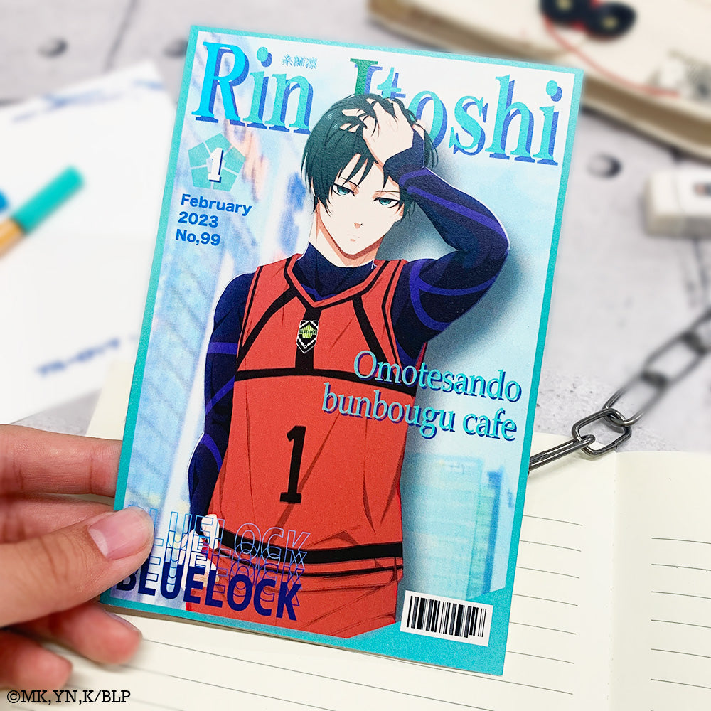 [Blue Lock] bunbougu cafe Collab Postcard/ Rin Itoshi