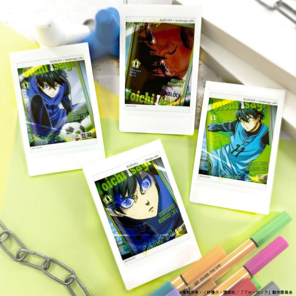 [Blue Lock] bunbougu cafe collab Photo Card/ Yoichi Isagi (Blind Box -Single)