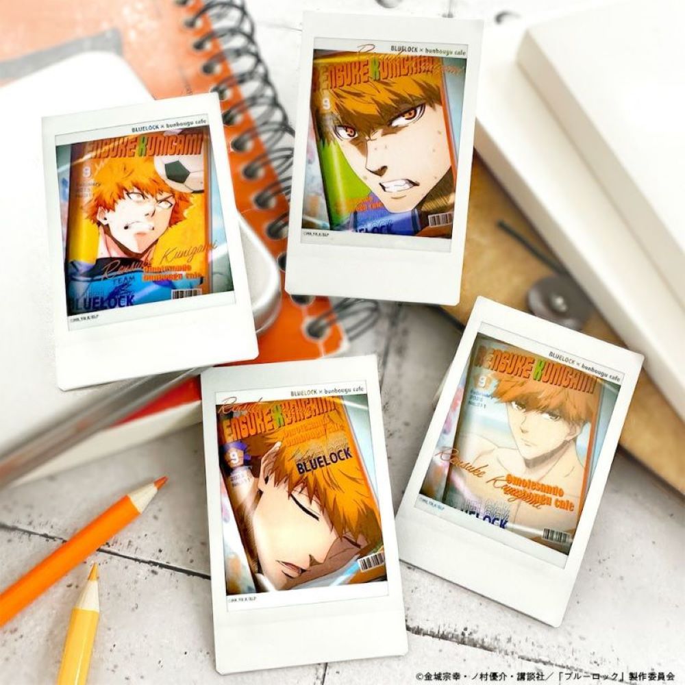 [Blue Lock] bunbougu cafe collab Photo Card/ Rensuke Kunigami (Blind Box -Single)