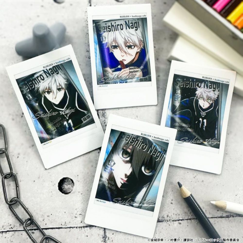 [Blue Lock] bunbougu cafe collab Photo Card/ Seishiro Nagi (Blind Box -Single)