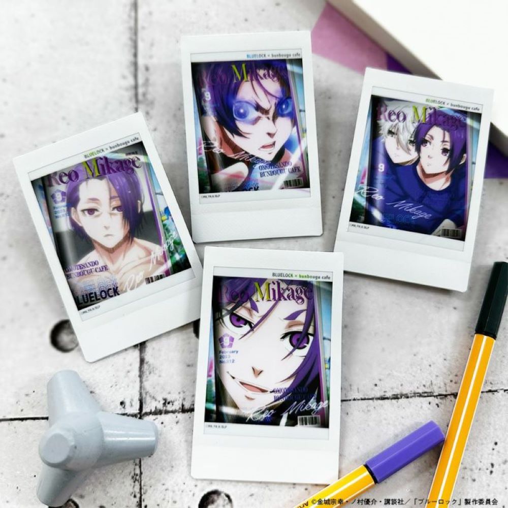 [Blue Lock] bunbougu cafe collab Photo Card/ Reo Mikage (Blind Box -Single)