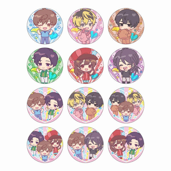 Life Lessons with Uramichi Oniisan] LOVE (Heart) Pastel Button Badge
