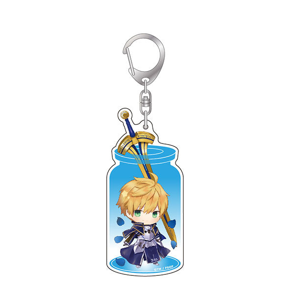 [Fate Series] Charatoria Acrylic Keychain Saber/Arthur Pendragon [Prototype]