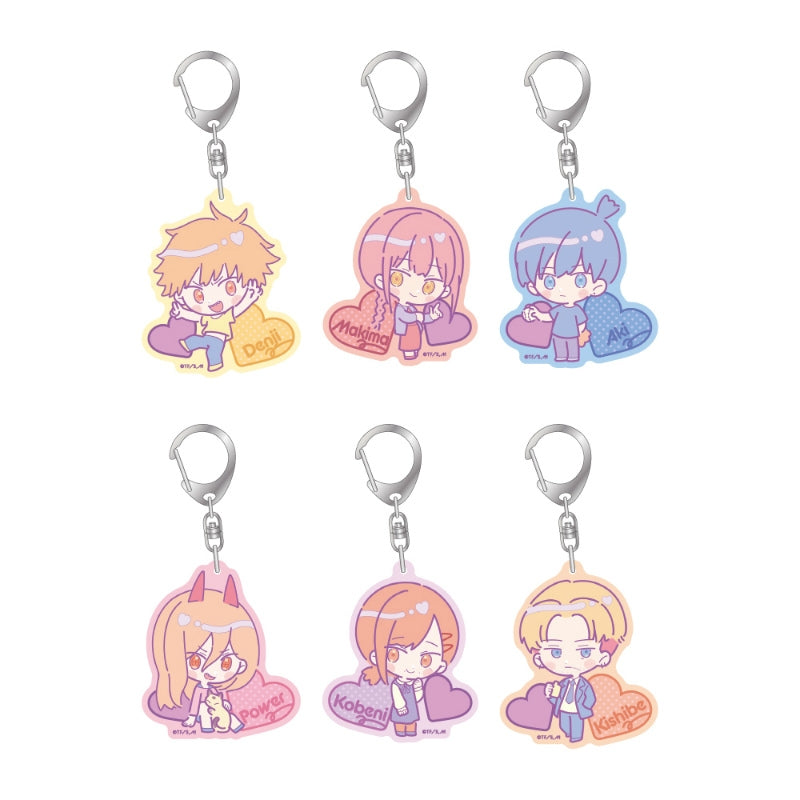 [Chainsaw Man] LOVE PASTEL Acrylic Keychain (Blind Box -Single)
