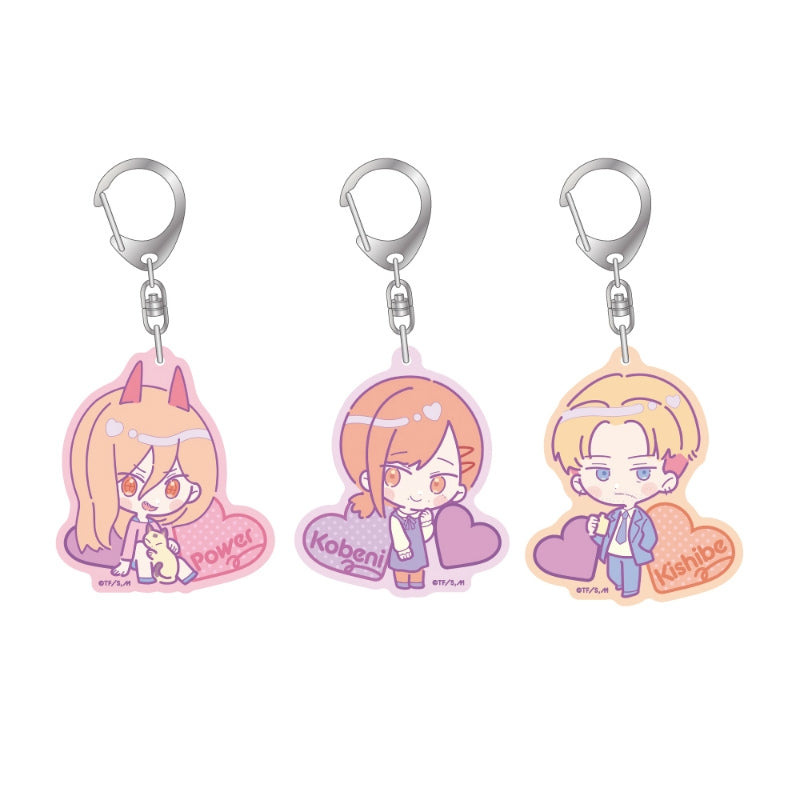 [Chainsaw Man] LOVE PASTEL Acrylic Keychain (Blind Box -Single)