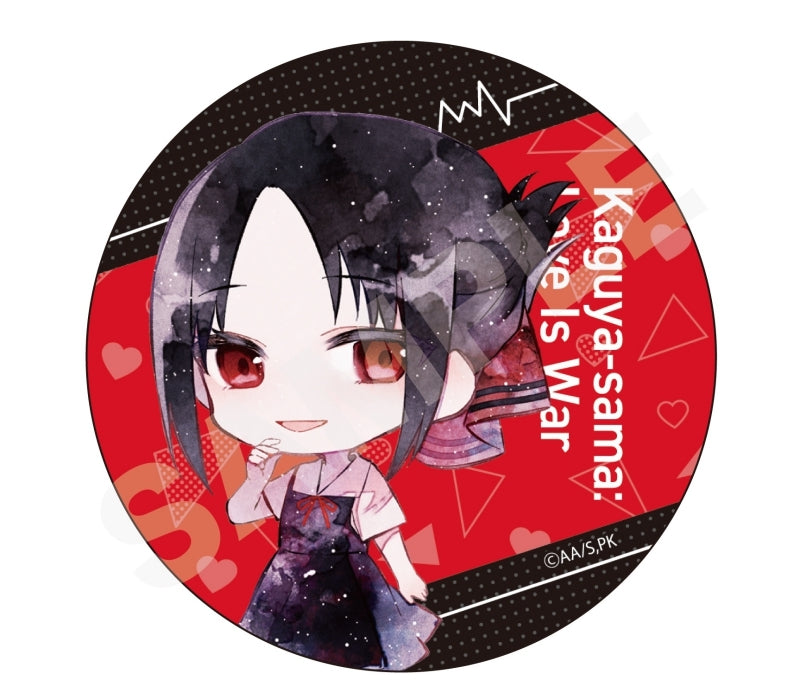 [Kaguya Sama: Love is War] Metallic Button Badge 01 Vol.1 (Blind Box -Single)