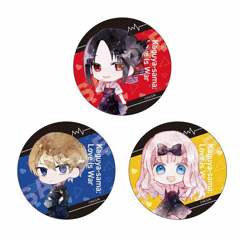 [Kaguya Sama: Love is War] Metallic Button Badge 01 Vol.1 (Blind Box -Single)