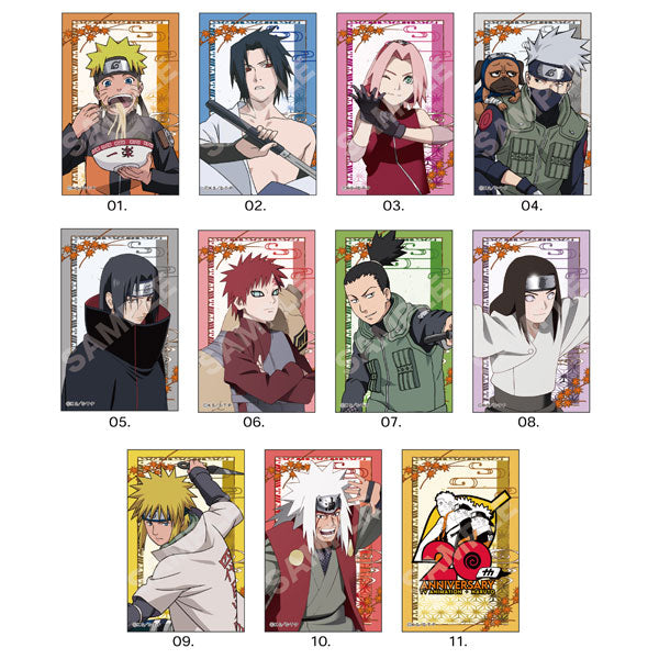 [NARUTO Shippuden] Satin Sticker 01 Vol.1 (Blind Box -Single)