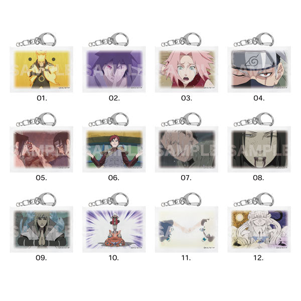 [NARUTO Shippuden] Miniature Canvas Keychain 01 Vol.1 (Blind Box -Single)