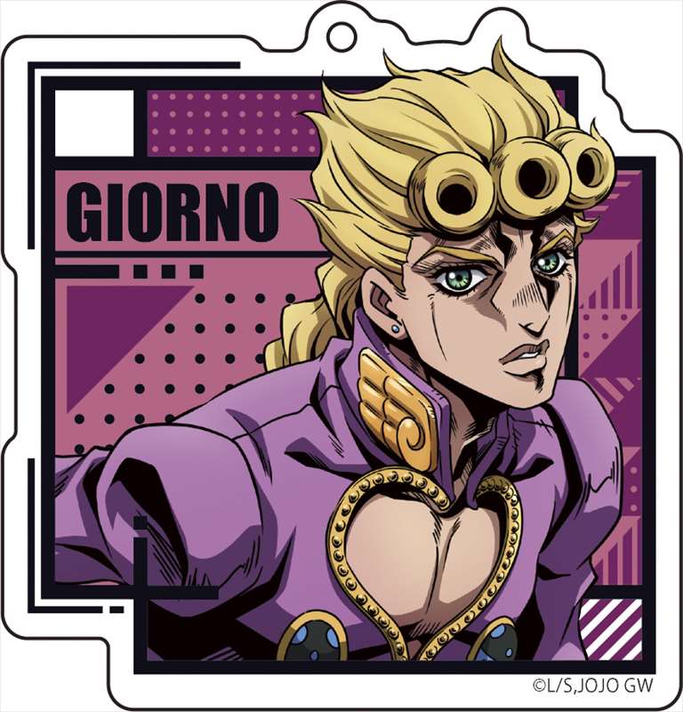 [JoJo's Bizarre Adventure] Acrylic Keychain JoJo: A New Journey ver. Vol.1 Giorno Giovanna