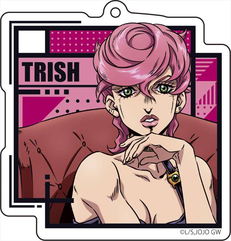 [JoJo's Bizarre Adventure] Acrylic Keychain JoJo: A New Journey ver. Vol.1 Trish Una