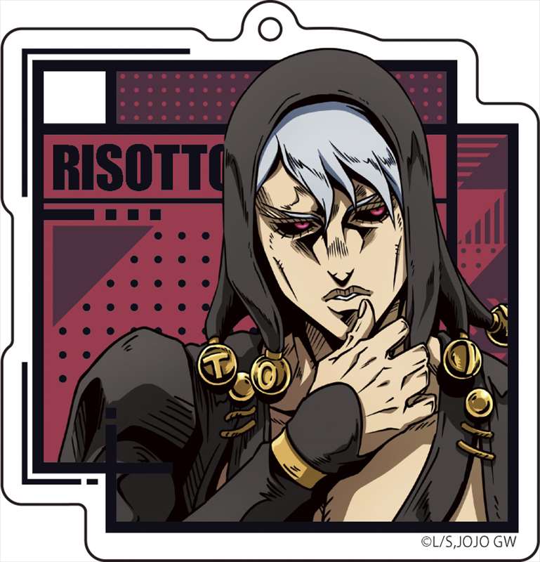 [JoJo's Bizarre Adventure] Acrylic Keychain JoJo: A New Journey ver. Vol.1 Risotto Nero