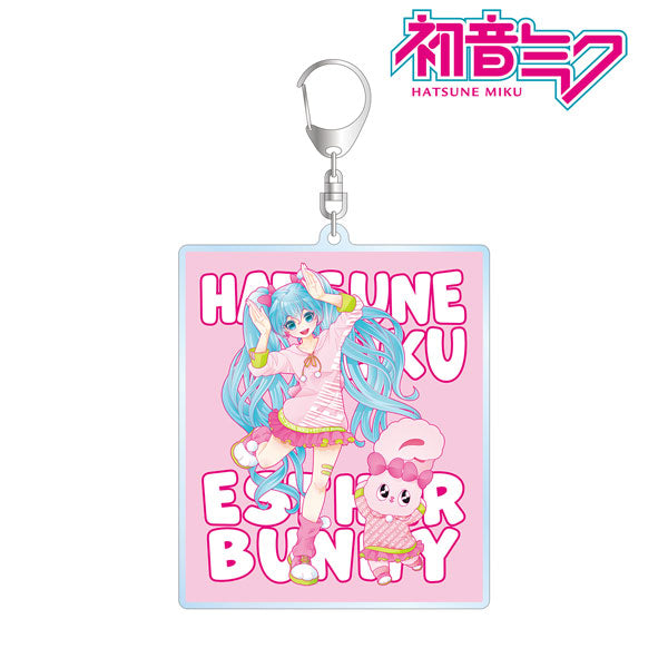 [Hatsune Miku] Miku World Collab Esther Bunny BIG Acrylic Keychain ver. B