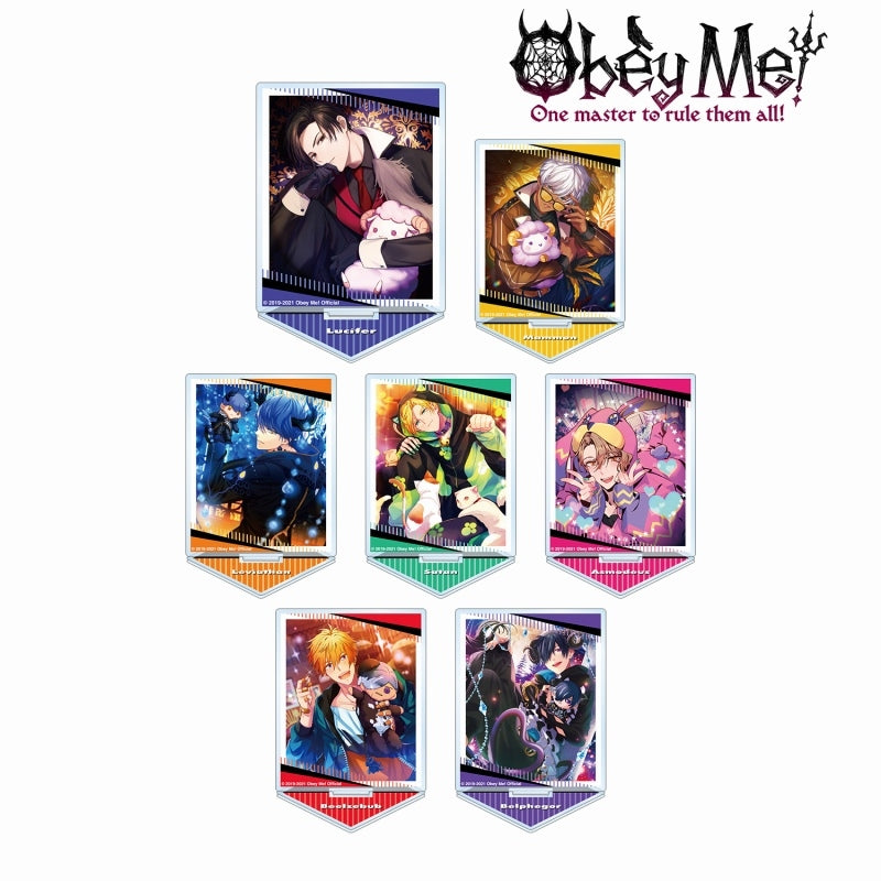 (Goods - Acrylic Stand) [Obey Me!] Trading Acrylic Stand (Blind Box -Single)