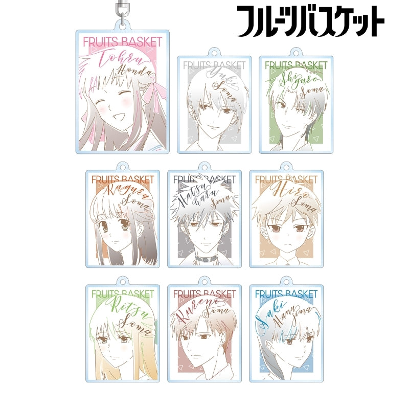 [Fruits Basket] Trading lette-graph Acrylic Keychain ver. A (Blind Box -Single)