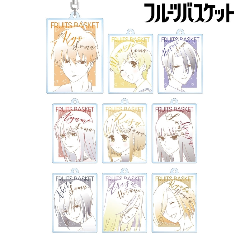 [Fruits Basket] Trading lette-graph Acrylic Keychain ver. B (Blind Box -Single) w/ animate