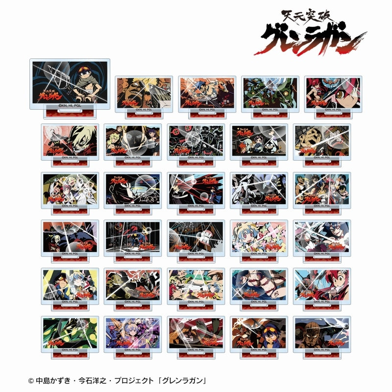 (Goods - Acrylic Stand) [Gurren Lagann] Trading Eye-Catch Mini Acrylic Stand ver. A (Blind Box -Single)