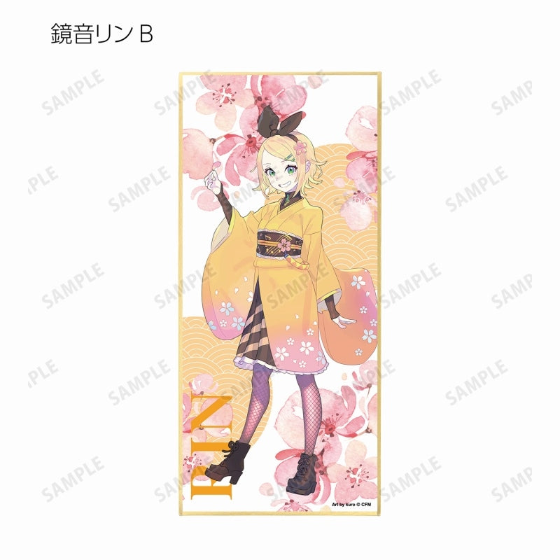 (Goods - Acrylic Stand) [Vocaloid] Sakura Miku Series Exclusive Art Art by kuro Trading w/Stand Art Board (Blind Box -Single)
