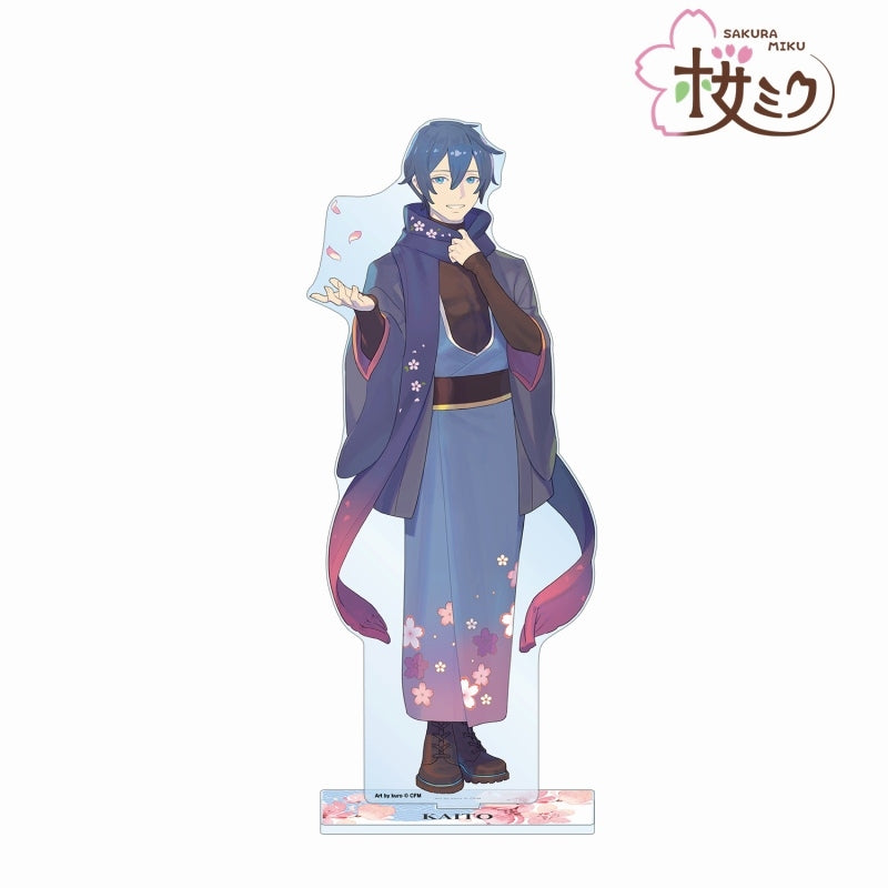 [Vocaloid] Sakura Miku Series KAITO Exclusive Art by kuro 1/7 Scale BIG Acrylic Stand