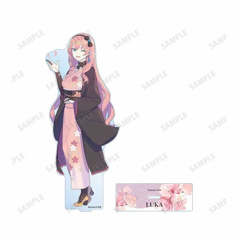 [Vocaloid] Sakura Miku Series Megurine Luka Exclusive Art by kuro 1/7 Scale BIG Acrylic Stand