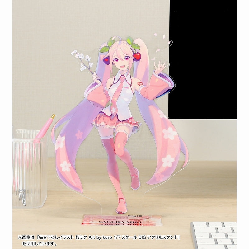 [Vocaloid] Sakura Miku Series Kagamine Rin Exclusive Art by kuro 1/7 Scale BIG Acrylic Stand