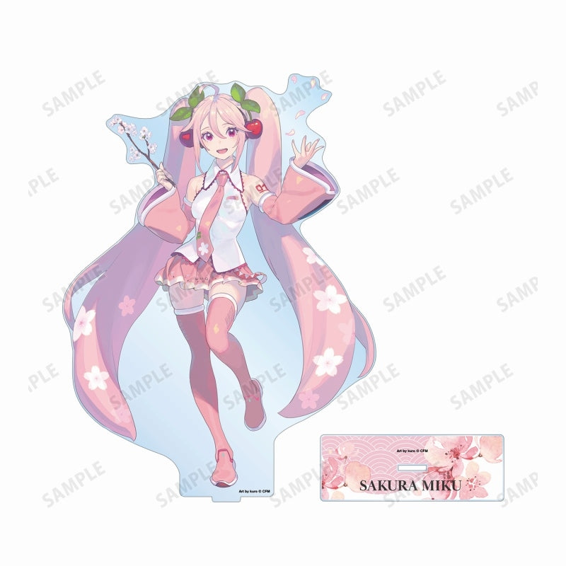 [Vocaloid] Sakura Miku Series Sakura Miku Exclusive Art by kuro 1/7 Scale BIG Acrylic Stand