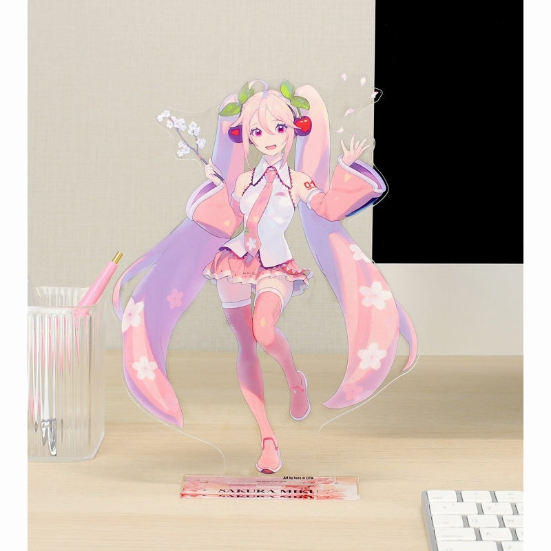 [Vocaloid] Sakura Miku Series Sakura Miku Exclusive Art by kuro 1/7 Scale BIG Acrylic Stand
