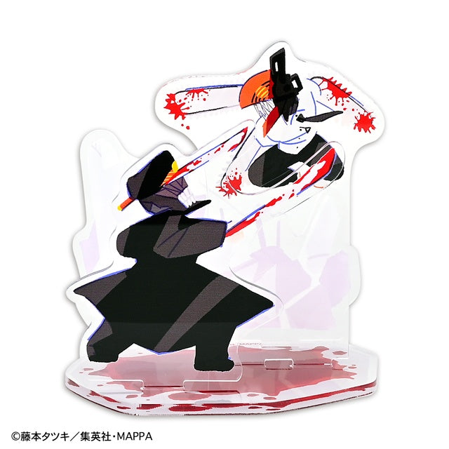 (Goods - Acrylic Stand) [Chainsaw Man] HER Artist Collab Acrylic Diorama (Chainsaw Man VS Samurai Sword)