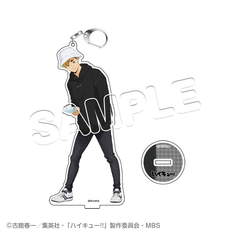 [Haikyu!!] DayOff Acrylic Keychain w/ Stand Atsumu Miya