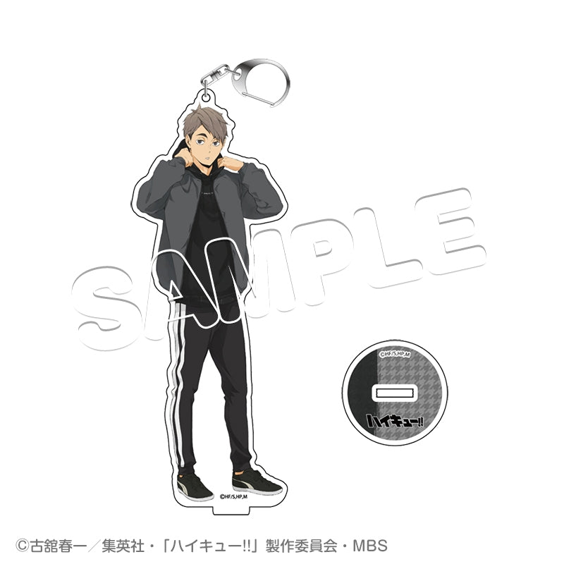 [Haikyu!!] DayOff Acrylic Keychain w/ Stand Osamu Miya