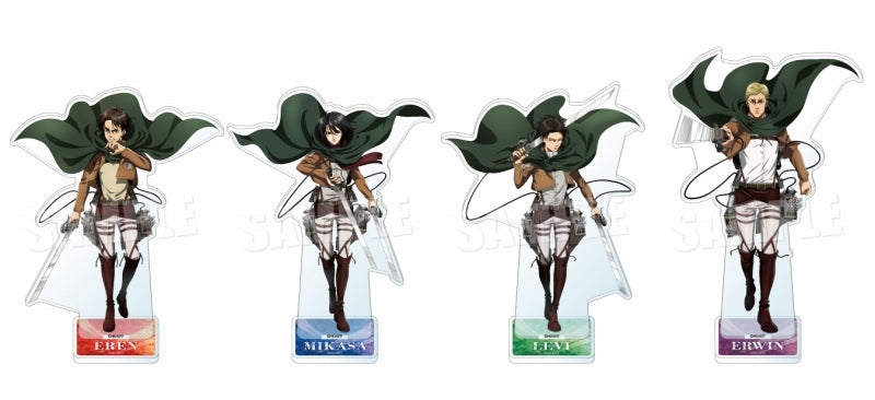 (Goods - Acrylic Stand) [Attack on Titan] Acrylic Stand Against The Wind! Ver. (Eren)