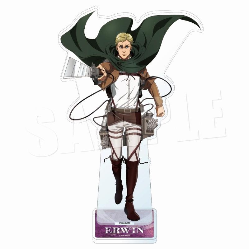 (Goods - Acrylic Stand) [Attack on Titan] Acrylic Stand Against The Wind! Ver. (Erwin)