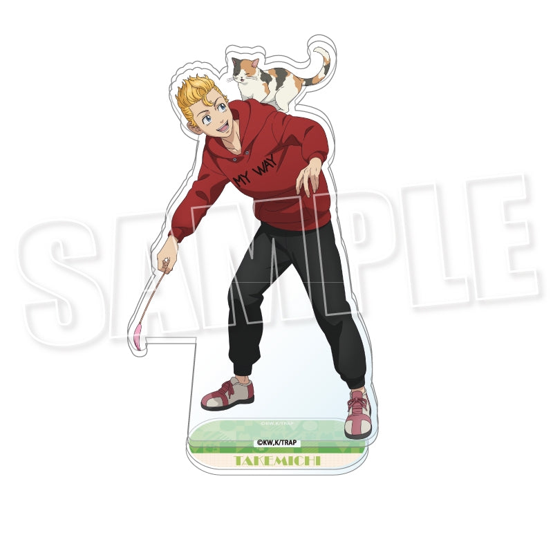 (Goods - Acrylic Stand) [Tokyo Revengers] Acrylic Stand Play With Cats Ver. (Takemichi Hanagaki)