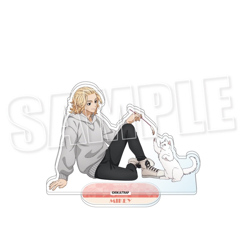 (Goods - Acrylic Stand) [Tokyo Revengers] Acrylic Stand Play With Cats Ver. (Manjiro Sano)