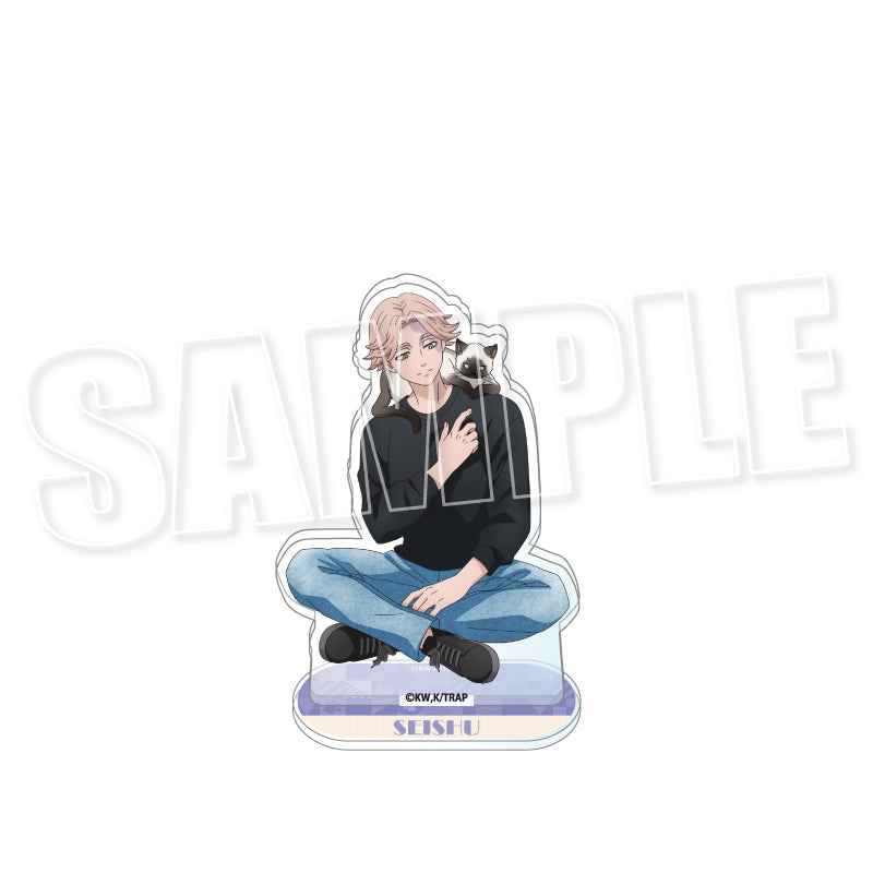 (Goods - Acrylic Stand) [Tokyo Revengers] Acrylic Stand Play With Cats Ver. (Seishu Inui)