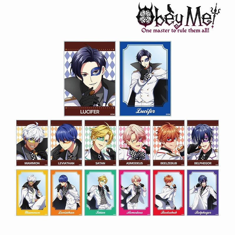 [Obey Me!] Exclusive Art Valentine Phantom Thief ver. Trading Acrylic Card (Blind Box -Single)