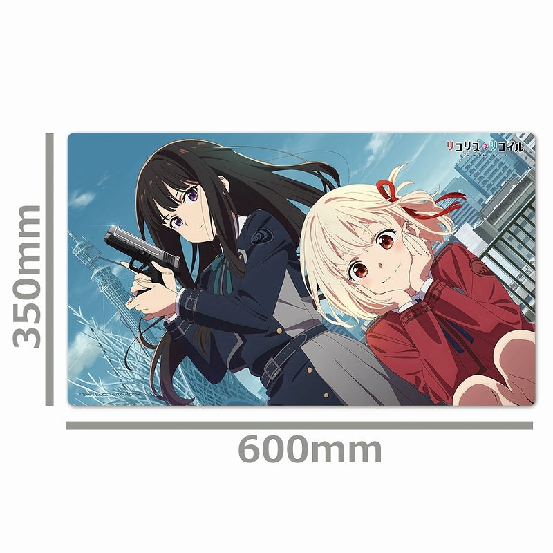 [Lycoris Recoil] //Preorder// Rubber Mat CHISATO NISHIKIGI & TAKINA INOUE