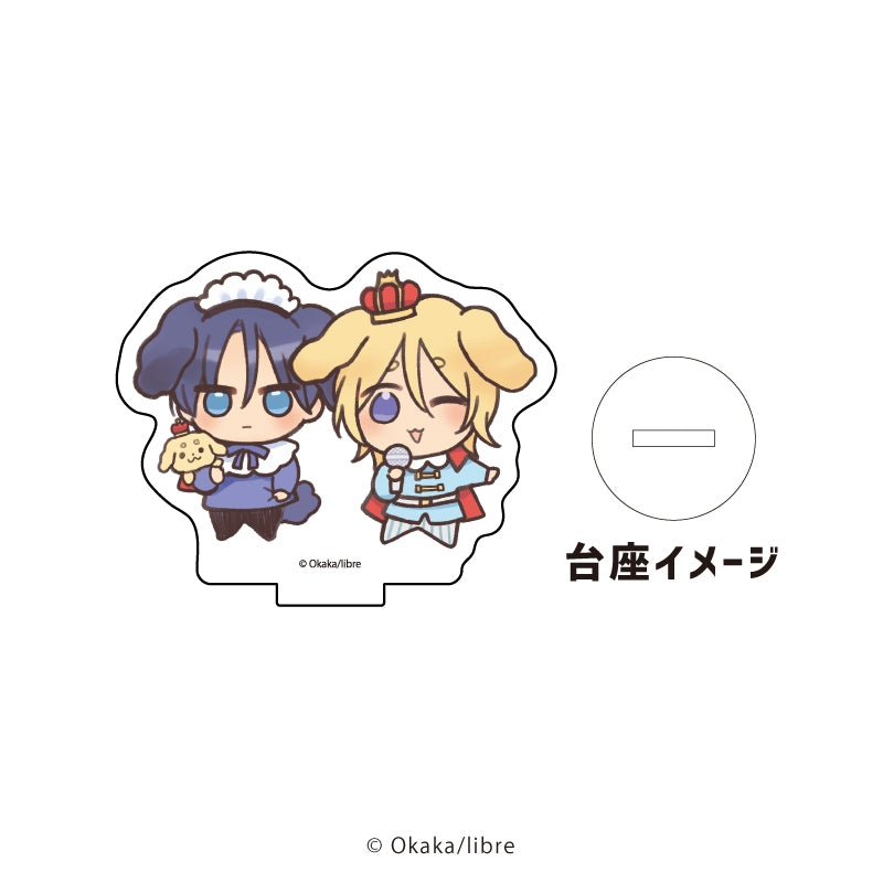 [Be x Boy] Acrylic Petit Stand 01 Kanade Suo & Fuma Odaka Art by Okaka