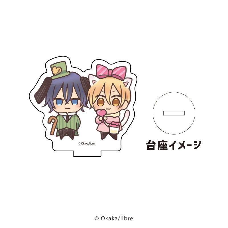 [Be x Boy] Acrylic Petit Stand 02 Tamaki Jun & Hibiya Kaito Art by Okaka