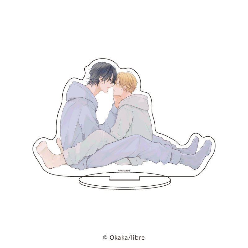 (Goods - Acrylic Stand) [Be x Boy] Character Acrylic Figure 01 Tamaki Jun & Hibiya Kaito Art by Okaka