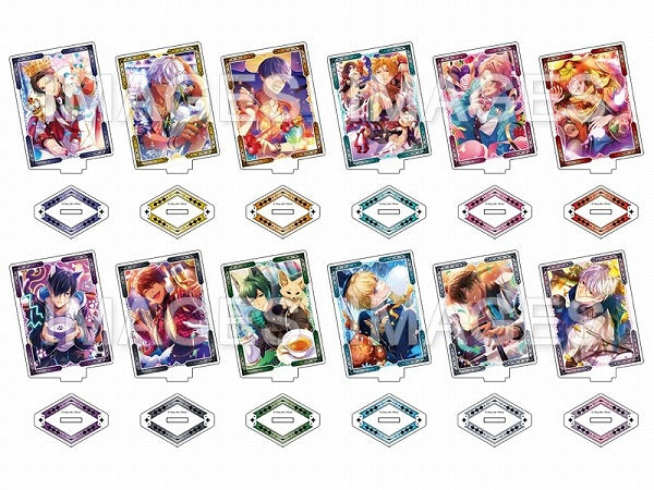 (Goods - Acrylic Stand) [Obey Me!] Card Art Acrylic Stand (Blind Box -Single)