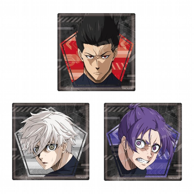 [Blue Lock] Big Square Button Badge 02 Vol. 2 (Blind Box -Single)