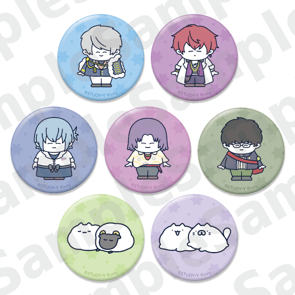[Promise of Wizard] STUDY Yusaku x Promise of Wizard Trading Button Badge (Blind Box -Single)