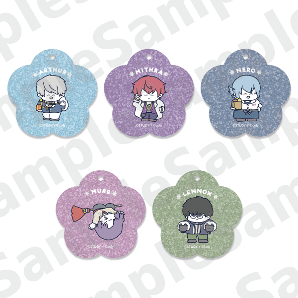 [Promise of Wizard] STUDY Yusaku x Promise of Wizard Trading Glitter Acrylic Keychain (Blind Box -Single)