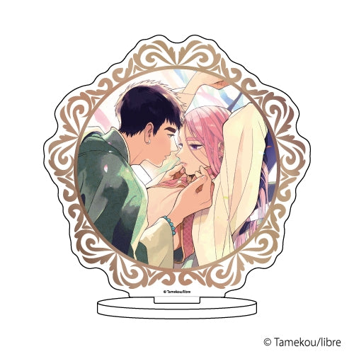 (Goods - Acrylic Stand) [Lala's Married Life] Chara Acrylic Figure Tamekou 03 - Wolsey & Ramdane