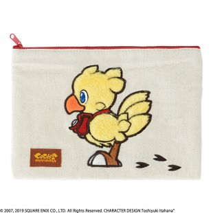 (Goods - Pouch) [Final Fantasy] FLUFFY FLUFFY POUCH CHOCOBO