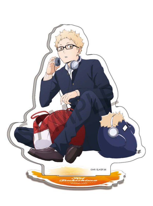 [Haikyu!!] Playing Mascot Acrylic Stand Tsukishima – Character Goods
