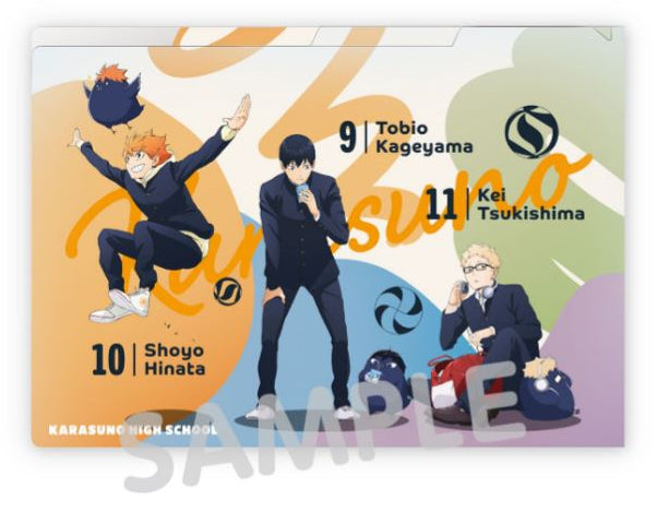 [Haikyu!!] Playing Mascot Karasuno High 3 Pockets Clear File – Character Goods